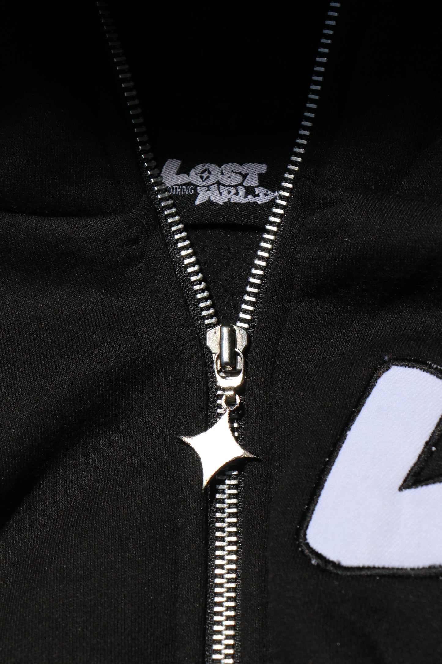 LostWrld Zip Hoodie (Black)