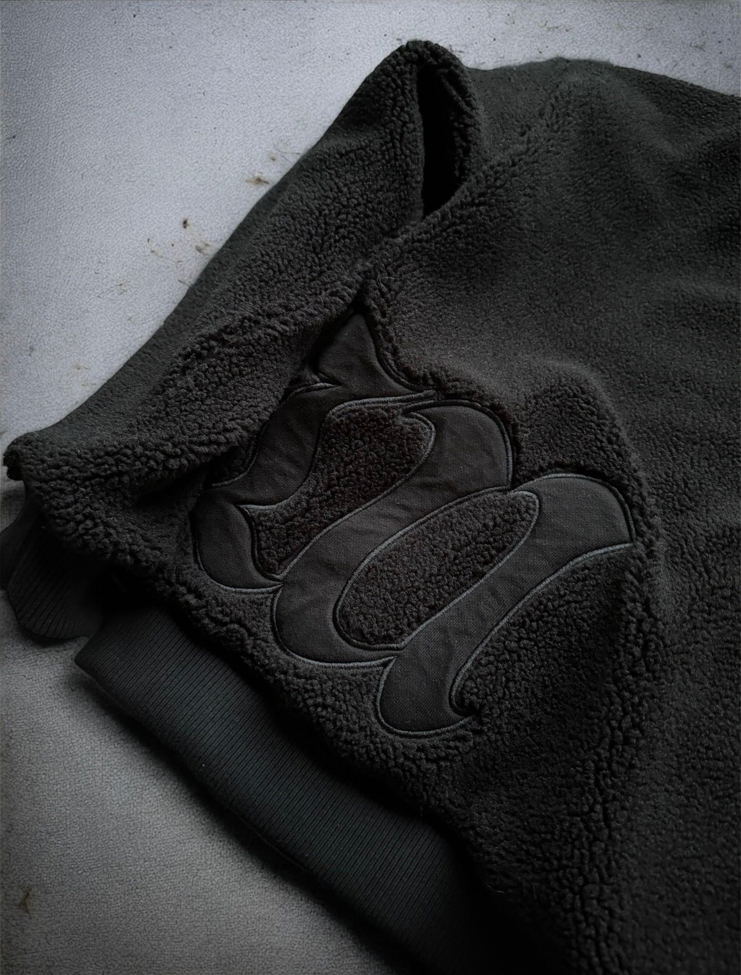 Reversible Crewneck (Charcoal Black)